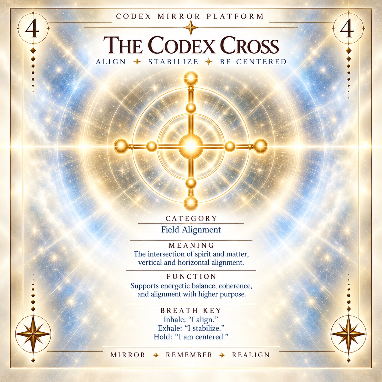 Symbol 4: The Codex Cross