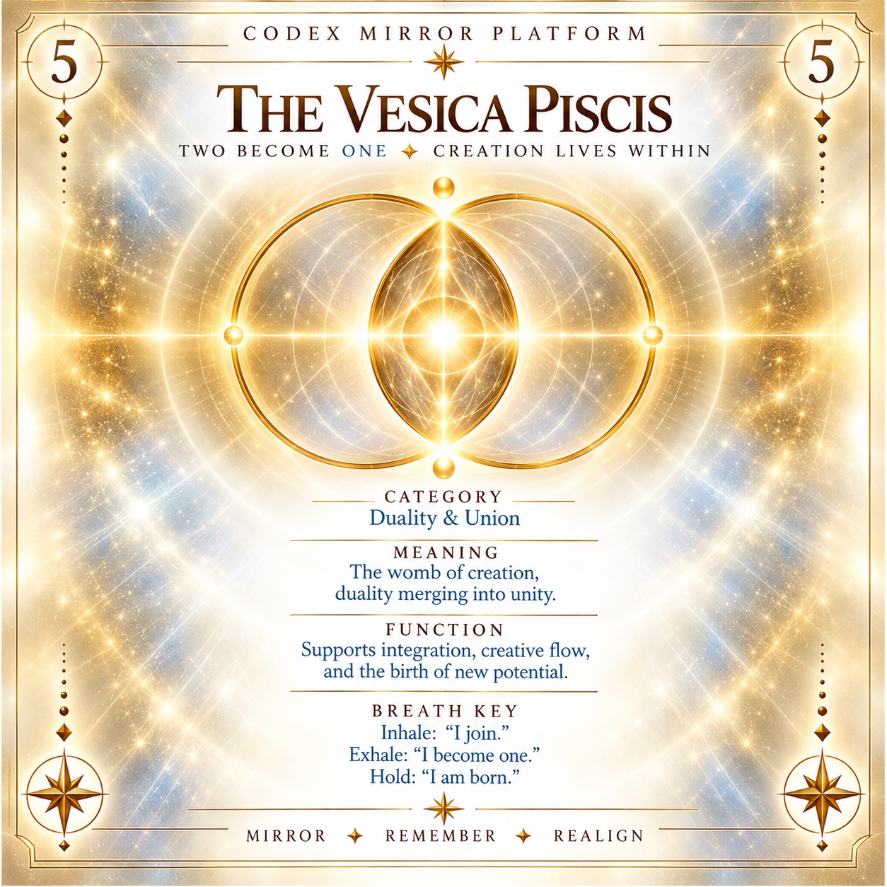 Symbol 5: The Vesica Piscis
